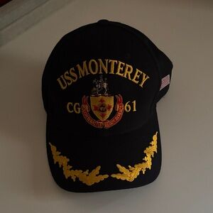 USS Monterey Black Cap